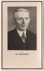 Theodorus Sanders 1874 Nederwetten + 1961 Son, 86 jr, Verzamelen, Verzenden, Bidprentje
