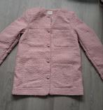 Zacht boucle jasje H&M - Maat S, Kleding | Dames, Jasjes, Kostuums en Pakken, Maat 38/40 (M), H&M, Ophalen of Verzenden, Zo goed als nieuw