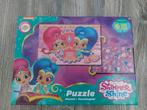 Shimmer & Shine dubbelzijdige puzzel 99 stukjes, Meer dan 50 stukjes, Ophalen of Verzenden, Zo goed als nieuw, 2 tot 4 jaar