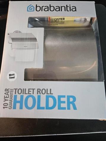 Brabantia WC Rolhouder Hangend RVS Matt steel nieuw in doos. beschikbaar voor biedingen