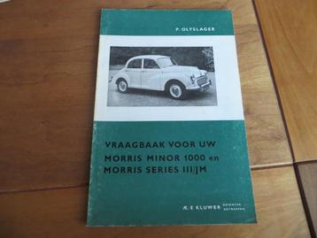 Vraagbaak Morris Minor 1000, Morris  Series III/JM bestel beschikbaar voor biedingen
