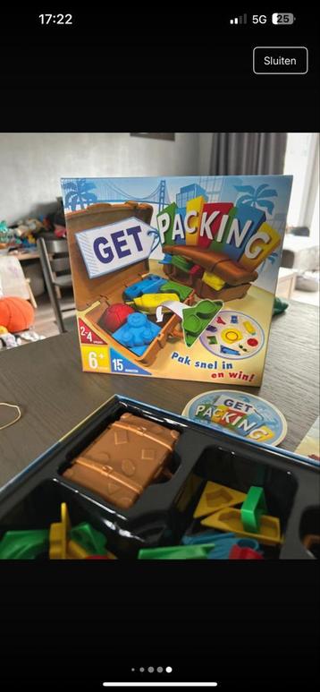 Get Packing - Leuk gezelschapsspel! beschikbaar voor biedingen