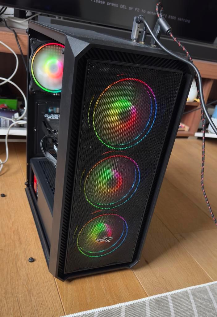 Ryzen 5700x + RTX 4060 - gaming pc + razer mouse, Computers en Software, Desktop Pc's, Zo goed als nieuw, 4 Ghz of meer, SSD, Gaming