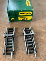 2 stootblokken Minitrix 4991 nieuw, Hobby en Vrije tijd, Modeltreinen | N-Spoor, Nieuw, Ophalen of Verzenden, Rails, Trix