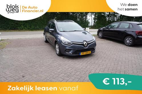 Renault Clio Estate 0.9 TCe Zen € 6.444,00, Auto's, Renault, Bedrijf, Lease, Financial lease, Clio, ABS, Airbags, Airconditioning