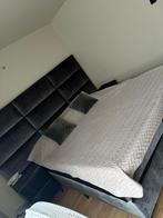 Boxspring met nachtkasten, Huis en Inrichting, Slaapkamer | Bedden, Tweepersoons, Ophalen of Verzenden, Zo goed als nieuw, 200 cm