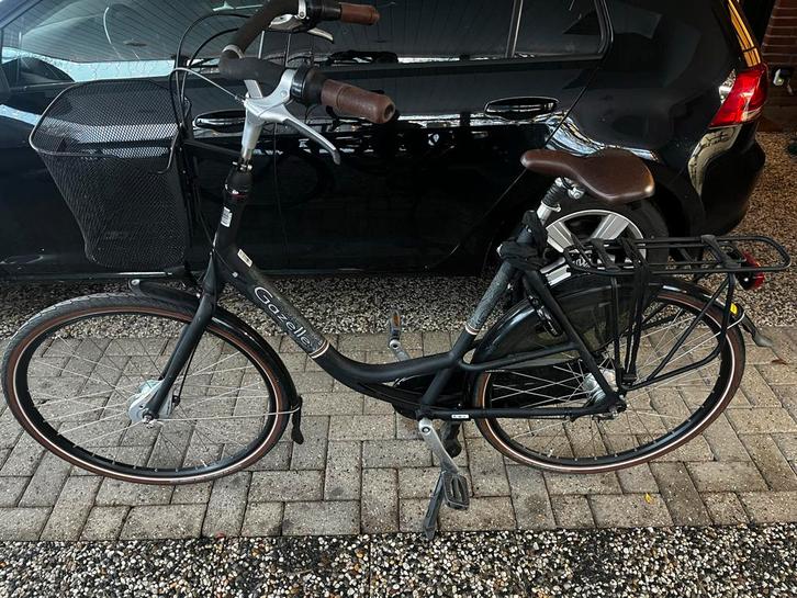 Gazelle Bloom 61 inch Damesfiets, Fietsen en Brommers, Fietsen | Dames | Damesfietsen, Gebruikt, Gazelle, (Extra) lage instap