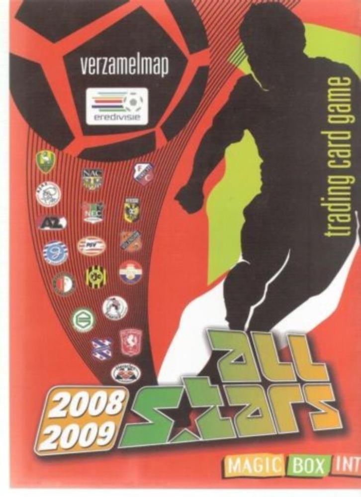 ALL STARS kaarten Eredivisie seizoen 2008-2009, Verzamelen, Sportartikelen en Voetbal, Zo goed als nieuw, Poster, Plaatje of Sticker