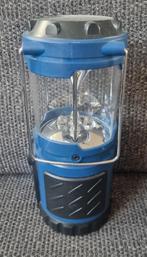 Whatshome 5 LED opwindbare lantaarn blauw, Caravans en Kamperen, Zaklampen, Ophalen of Verzenden, Nieuw, Accu