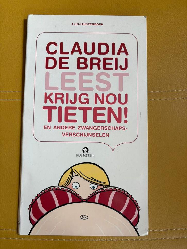 Claudia de Breij - Krijg nou tieten, Boeken, Zwangerschap en Opvoeding, Zo goed als nieuw, Zwangerschap en Bevalling, Ophalen of Verzenden