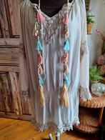 Tuniek maat xl xxl beige ibiza boho style, Kleding | Dames, Blouses en Tunieken, Gedragen, Ophalen of Verzenden