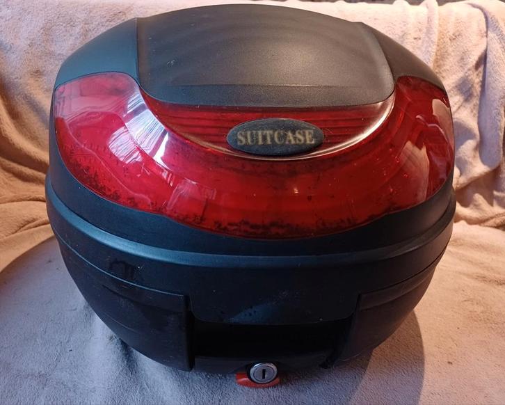 Scooter Topkoffer, Fietsen en Brommers, Brommers | Toebehoren, Gebruikt, Koffer, Verzenden