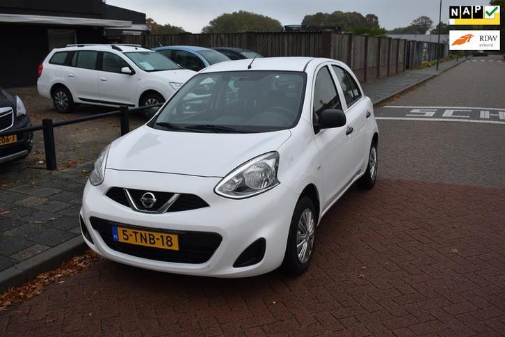 Nissan Micra 1.2 DIG-S Visia, Auto's, Nissan, Bedrijf, Te koop, Micra, ABS, Airbags, Airconditioning, Boordcomputer, Centrale vergrendeling