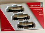 N Fleischmann 846006 knik olie wagon set, Gelijkstroom, Fleischmann, Wagon, Ophalen of Verzenden