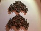 Twee bronzen ornamenten, Antiek en Kunst, Ophalen of Verzenden