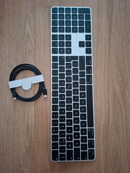 Nieuw Apple Magic Keyboard Touch ID zwart / draadloos, Computers en Software, Toetsenborden, Nieuw, Qwerty, Draadloos, Ophalen of Verzenden
