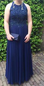 Gala jurk donker blauw Luxuar Limited, Ophalen, Galajurk, Blauw, Maat 42/44 (L)