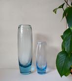 Holmegaard vazen Per Lütken  2x, Gebruikt, Onbekend, Ophalen of Verzenden, Glas