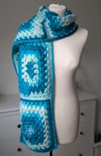Mooie ijsblauwe sjaal, Maat 38/40 (M), Www.cosmicgrooves.nl, Cosmic Grooves, Jwg838@gmail.com