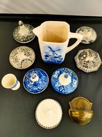 Oude Servies Dekseltjes & Kan., Antiek en Kunst, Ophalen of Verzenden