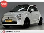 Fiat 500C 1.2 Lounge/ Parelmoer wit!/ Elek. Kap!/ 4-Cilinder, Euro 5, Gebruikt, 4 cilinders, Cabriolet