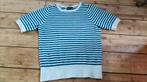 King Louie S gestreepte top, Kleding | Dames, T-shirts, Blauw, Ophalen of Verzenden, Zo goed als nieuw, Korte mouw