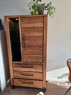 Teak houten kast Dalby 189x95x42cm, Ophalen, Met deur(en), Teakhout, 50 tot 100 cm