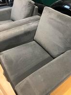 2 grijze loungestoelen fauteuil, Huis en Inrichting, Ophalen, Gebruikt, Eenpersoons, 75 tot 100 cm