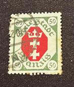 Duitsland 1921 Freimarken Wapen Danzig Mi 80 gebruikt, Verzenden, Overige periodes, Gestempeld