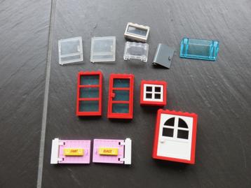 Lego ramen en deuren, 12-delig. Leuke aanvulset beschikbaar voor biedingen