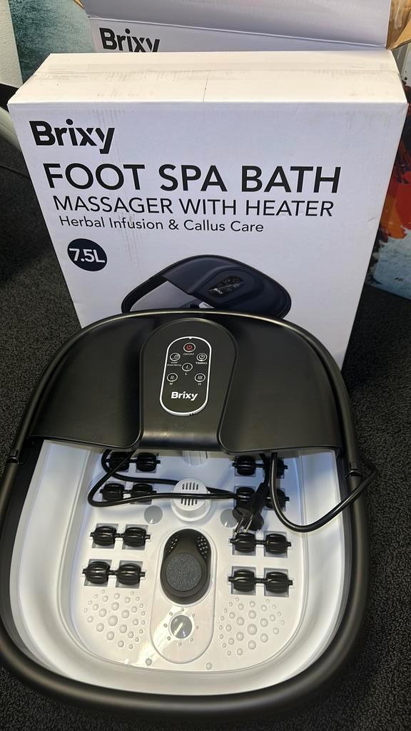 Nieuw in doos voetenbad - massage voet bad, Sport en Fitness, Massageproducten, Nieuw, Apparaat, Ophalen