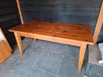 Grenen eettafel, Ophalen, Gebruikt, 50 tot 100 cm, Vijf personen of meer