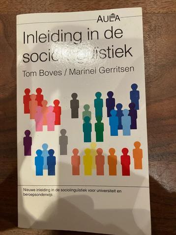 Inleiding in de sociolinguïstiek - zeer goede staat beschikbaar voor biedingen