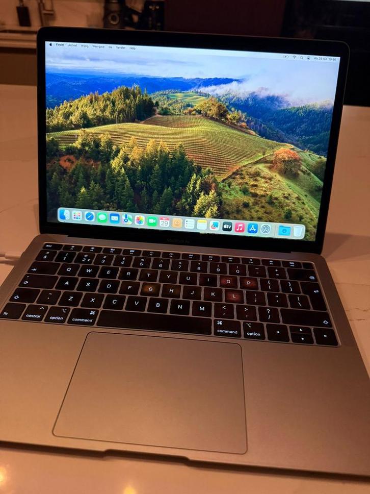 MacBook Air 13" 2019 - i5, 8GB, 256GB - Uitstekend!, Computers en Software, Apple Macbooks, Gebruikt, MacBook Air, 13 inch, Minder dan 2 Ghz