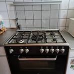Bestron gasfornuis 80cm met electrische oven, 60 cm of meer, 5 kookzones of meer, Hete lucht, Vrijstaand