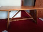 zeer zware Grenen Vintage handgemaakte tafel., Huis en Inrichting, Tafels | Statafels, Ophalen, Gebruikt