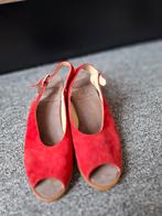 Wolky sandalen maat 38, Kleding | Dames, Schoenen, Wolky, Zo goed als nieuw, Rood, Sandalen of Muiltjes