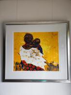 Zeefdruk Willem van Scheijndel - "Stories about the baobab", Antiek en Kunst, Ophalen