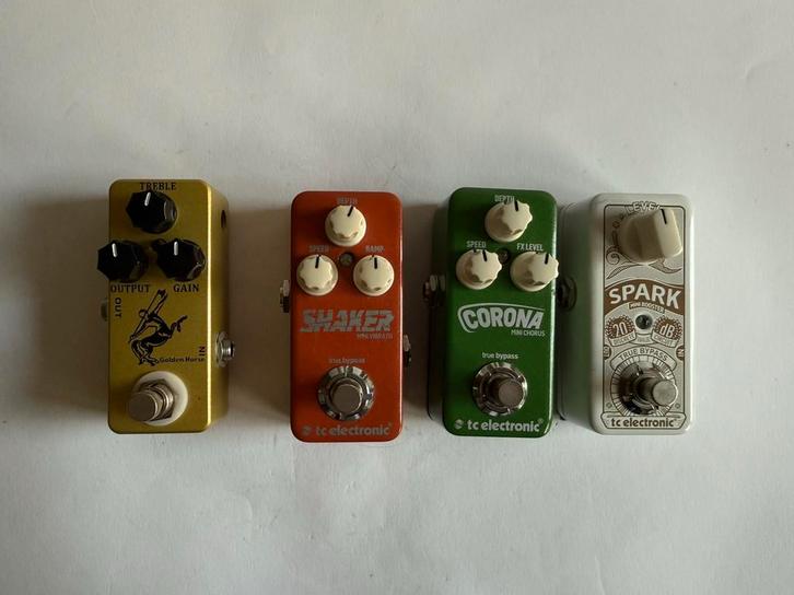 Diverse effecten - mini’s, Muziek en Instrumenten, Effecten, Zo goed als nieuw, Ophalen of Verzenden