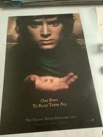 LORD OF THE RINGS   originele 1 sheet filmposter, Verzamelen, Ophalen of Verzenden, Zo goed als nieuw, Overige typen
