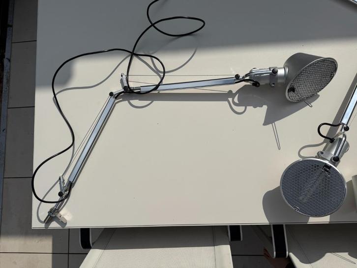 Artemide Tolomeo Mini bureaulamp, Huis en Inrichting, Lampen | Tafellampen, Gebruikt, 50 tot 75 cm, Metaal, Ophalen of Verzenden