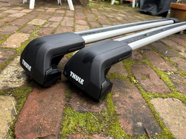 Thule dakdragers BMW  – WingBar Edge 95 + voeten + kit, Auto diversen, Dakdragers, Zo goed als nieuw, Ophalen