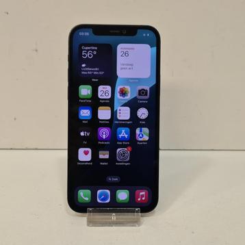 iPhone 12 64GB Zwart - Face ID Defect - Accu 83% beschikbaar voor biedingen
