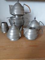 Art deco theeset 6 delen RIO Tiel stijl Amsterdamse School, Antiek en Kunst, Ophalen of Verzenden