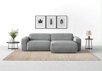Nieuwe trendy hoekbank grijs moderne loungebank beschikbaar voor biedingen