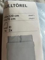 Ikea dekbed overtrek 240x220 met kussensloop, Ophalen, Hoeslaken of Sloop, Groen, Nieuw