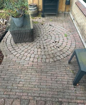 Gebruikte Klinkercirkel Terras - Zelf Uithalen! beschikbaar voor biedingen
