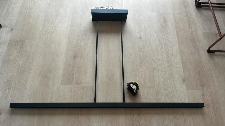 Designlamp Horizontaal - Dimbaar & Verstelbaar, Huis en Inrichting, Lampen | Hanglampen, Gebruikt, 75 cm of meer, Metaal, Ophalen