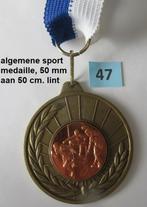 mooie algemene sport medaille uit Zweden, doorsnee 50 mm, Overige materialen, Ophalen