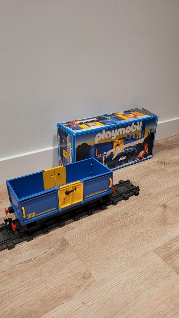 Playmobil 4114 bakwagon trein wagon treinset lgb rails, Kinderen en Baby's, Speelgoed | Thomas de Trein, Zo goed als nieuw, Ophalen of Verzenden